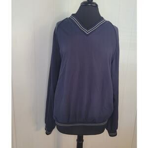 Mens Vintage Sunderland Scotland Jacket Windbreaker Coat Pockets Medium